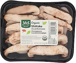 Organic Sliced Shiitake Mushrooms, 5 oz