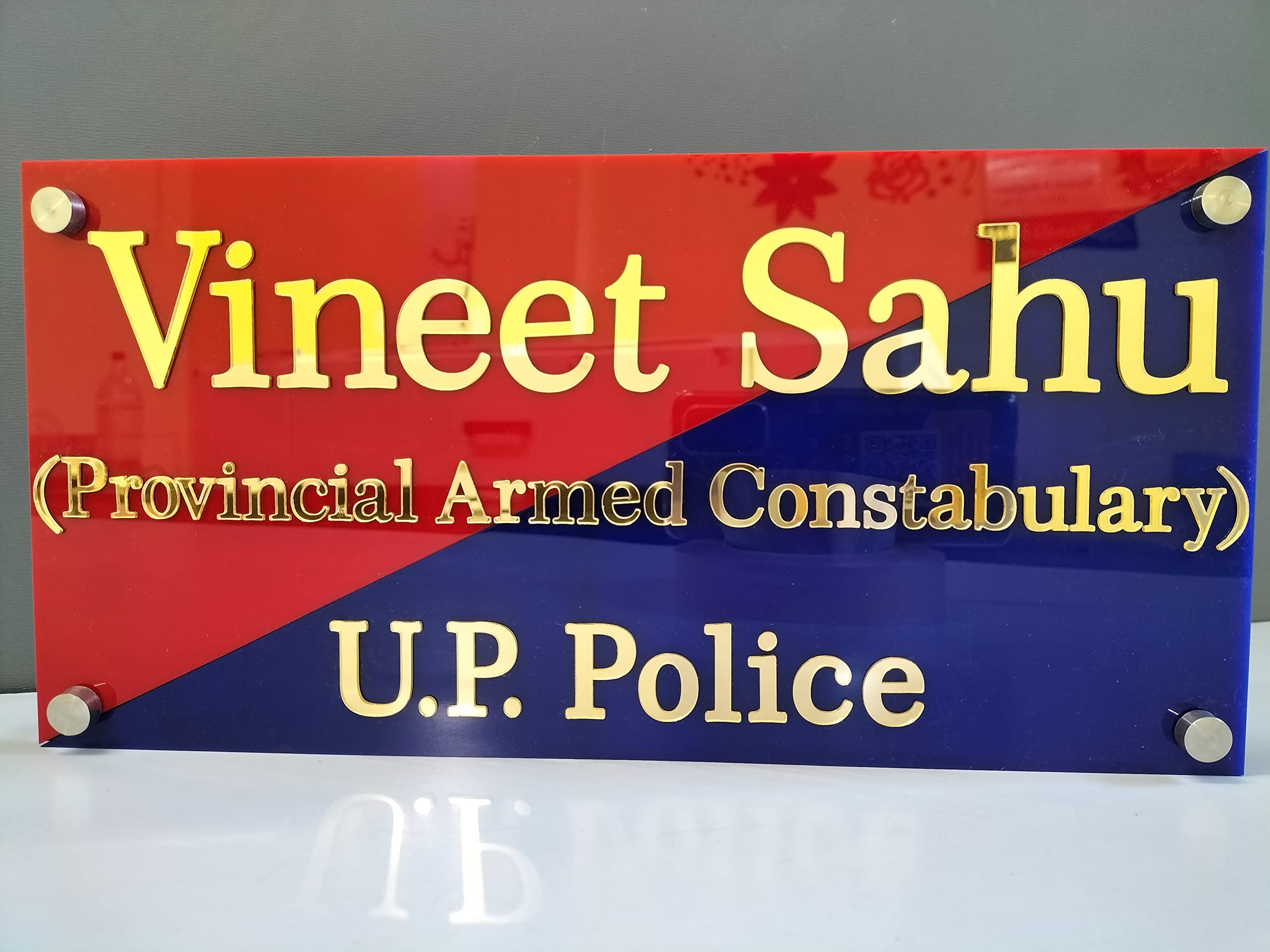 See full amazon price history chart for Mkart- Acrylic Customized Name Plate for Bihar Police Officer, Police Station, Home, Office Outdoor, Entrance with Embosed Golden Letter, Size-12 x6 in Mkart- Acrylic Customized Name Plate for Bihar Police Officer, Police Station, Home, Office Outdoor, Entrance with Embosed Golden Letter, Size-12 x6 in (B0BQWGYK6Y) Amazon Price History, Amazon Price Tracker