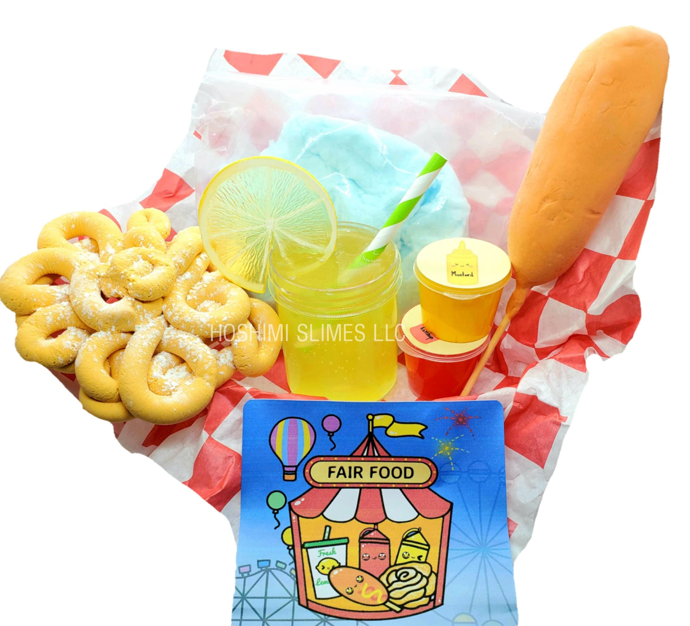 Amazon.com: State Fair Food DIY Scented Slime Kit for Kids Ages 8+