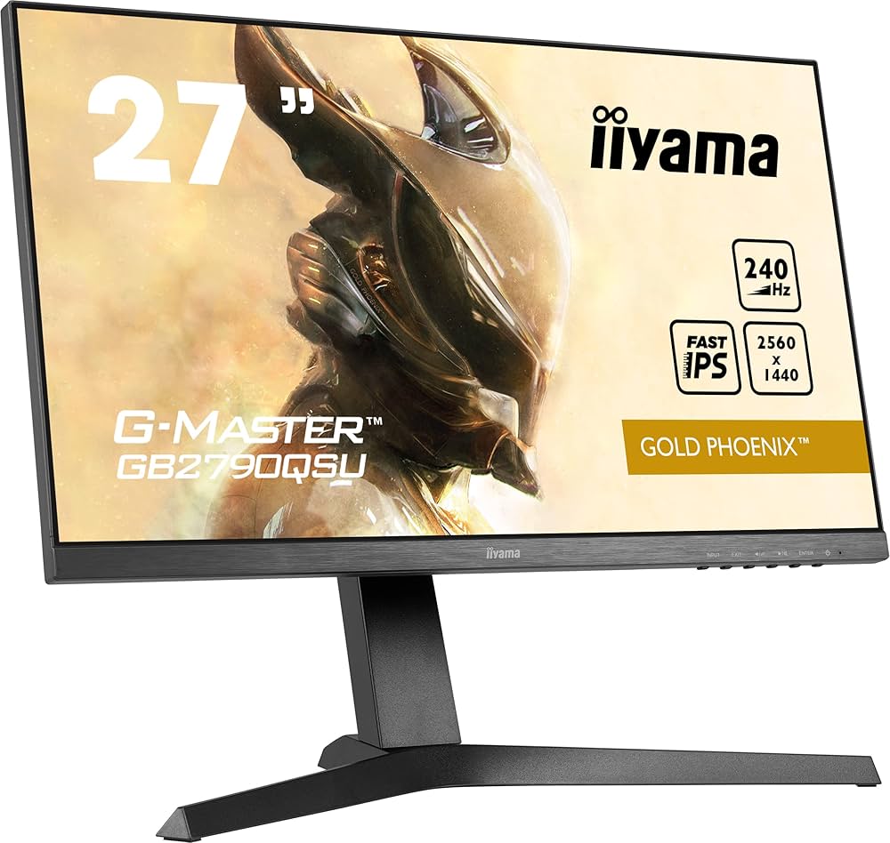 iiyama G-Master GB2790QSU-B1 27 Inch Fast (FLC) IPS LCD, 240