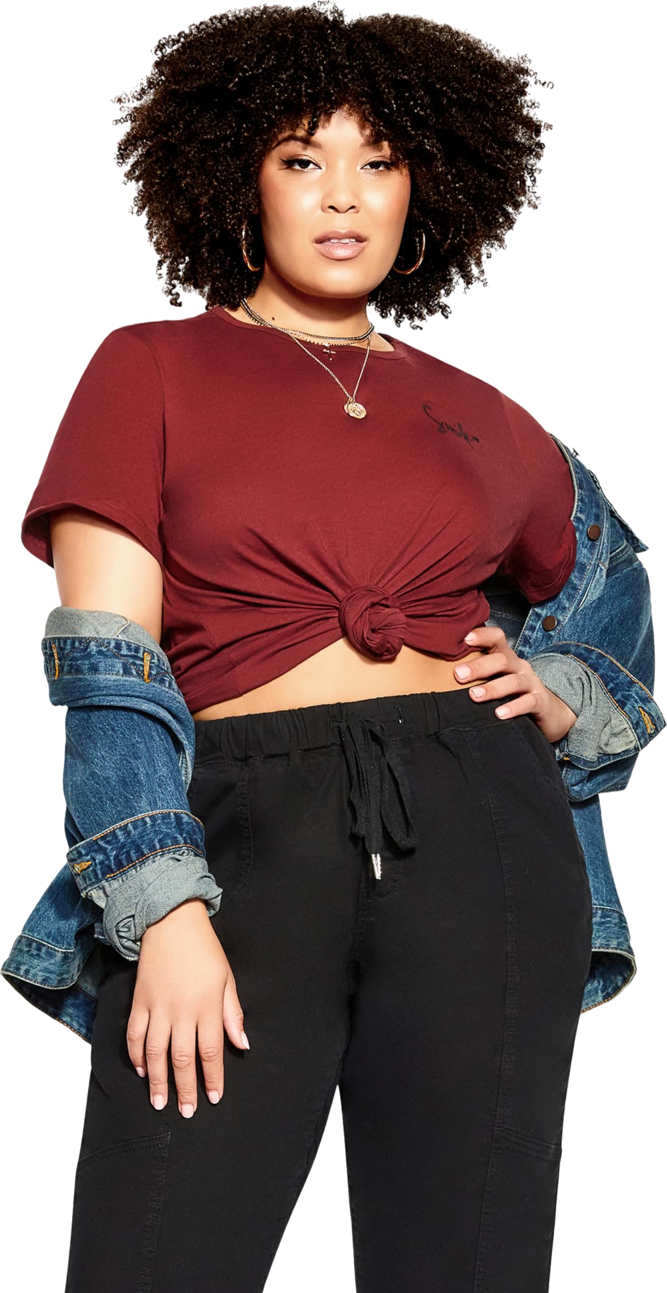City Chic Women's Ccx Plus Size Tee Gianna