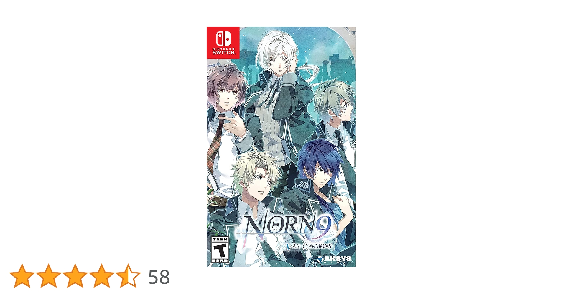 Amazon.co.jp: Norn9: Var Commons (輸入版:北米) – Switch : ゲーム
