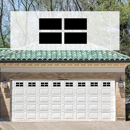 2 Car Kit - 32Pcs Garage Door Magnetic Hardware Panels Fake - View #3
