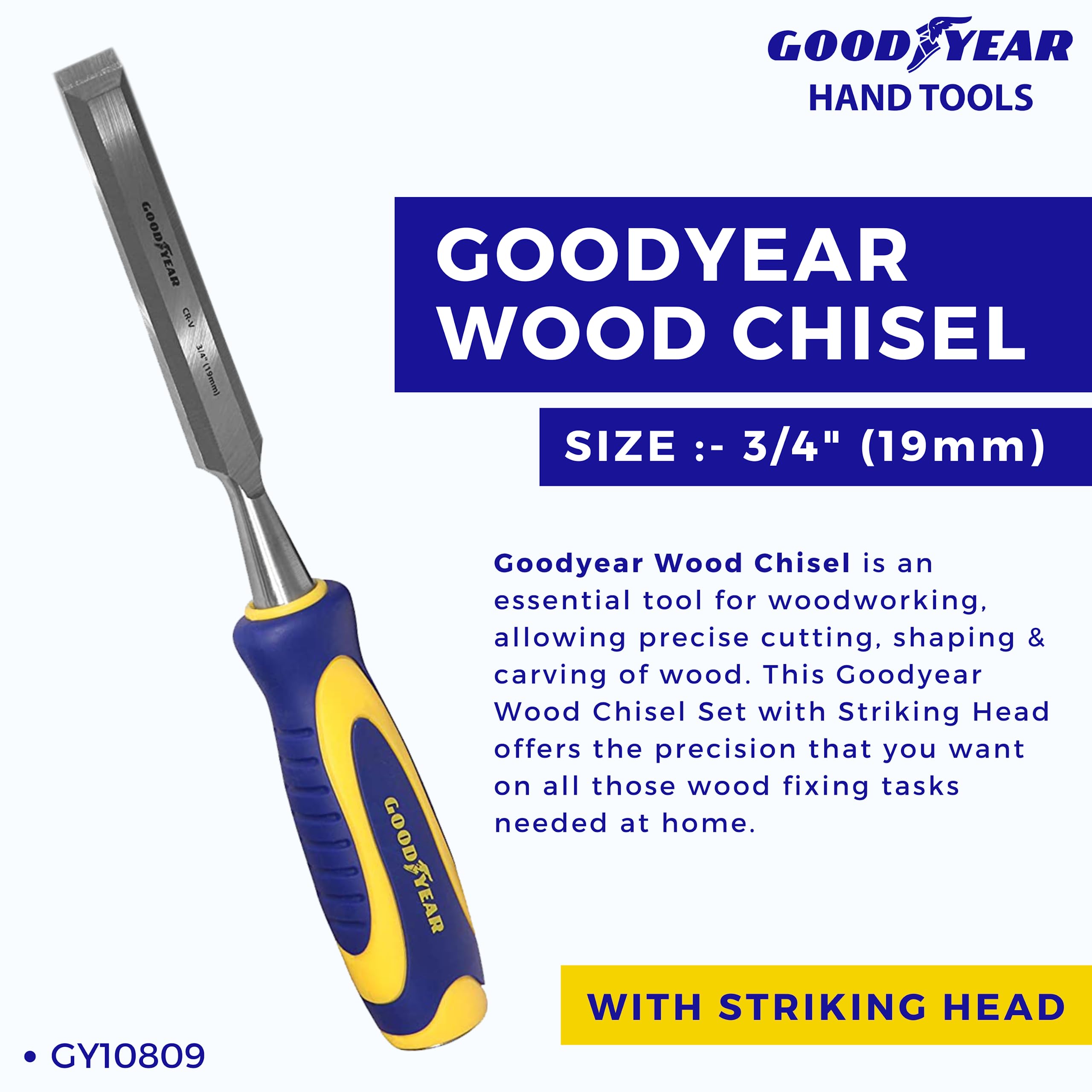 Goodyear wood chisel (3/4") - Image 2 thumbnail