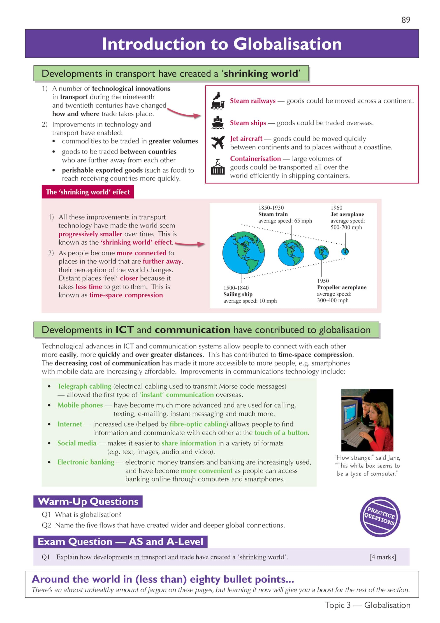 Edexcel A-Level and AS Geography Complete Revision & Practice with Online Edition