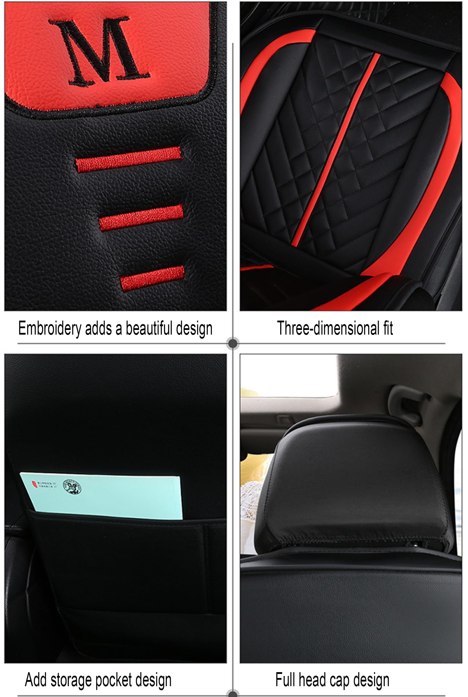 COPERCHI di Auto CAPERCHI- COPERCHI di Auto Auto Auto Comuni COPERCHI Auto Auto 5 SETTI Set in FATTURA UNIVERSALITURA, Fit Universale Compatibile airbag.,E