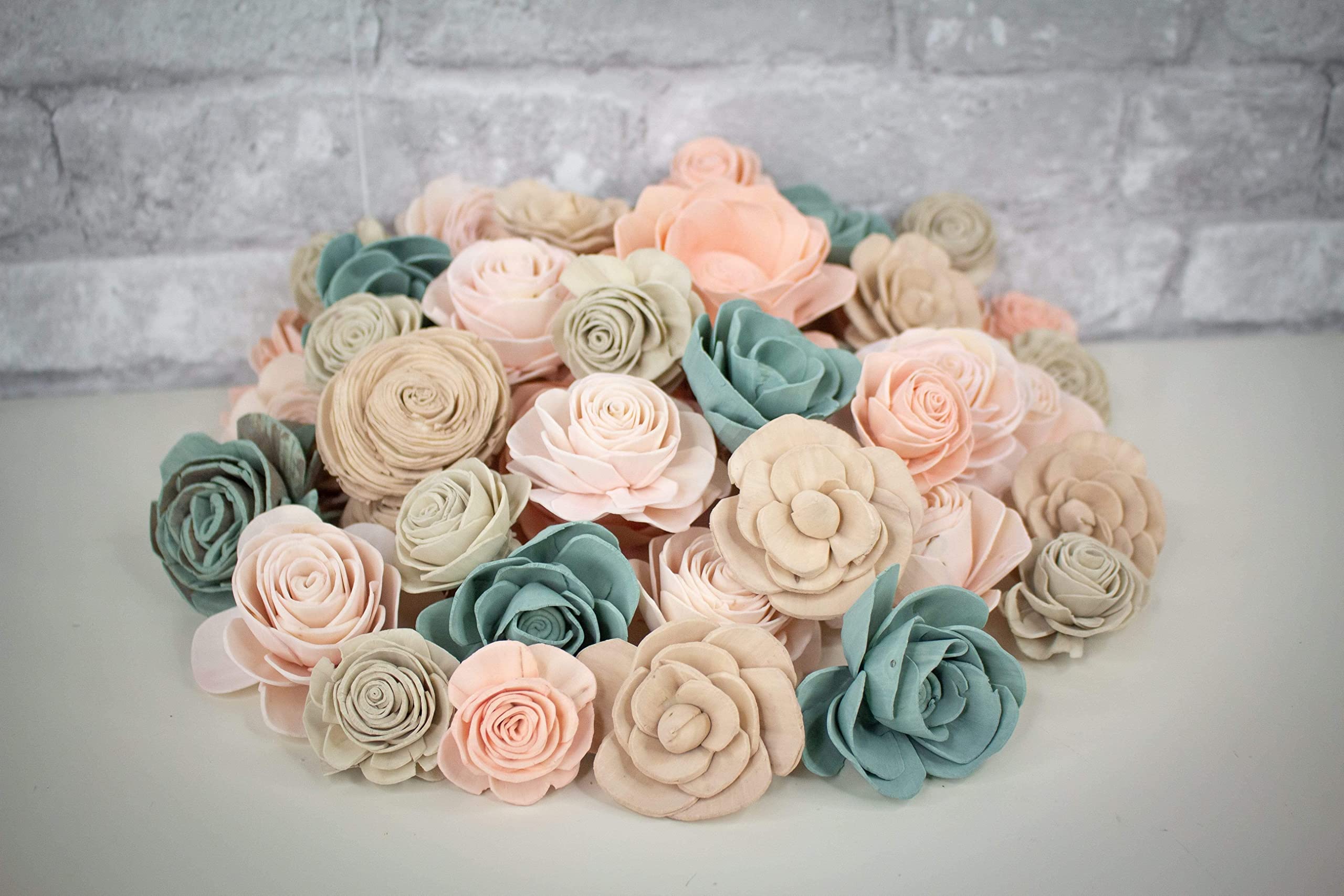 Sola Wood Flowers Home Sweet Home Dyed Assortment 25 Pack : Amazon