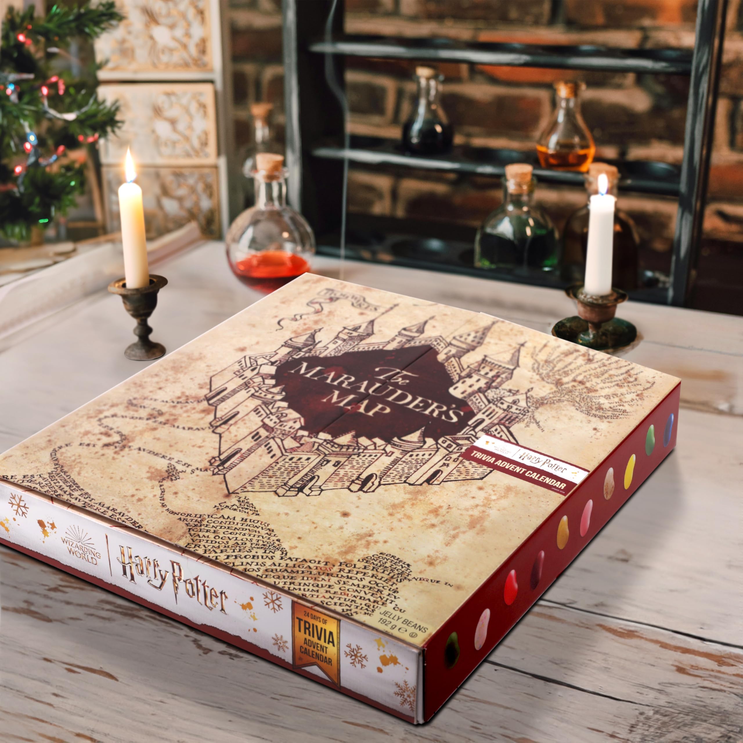 Calendario de Adviento Harry Potter 24 JellyBelly 192 g Edición Limitada