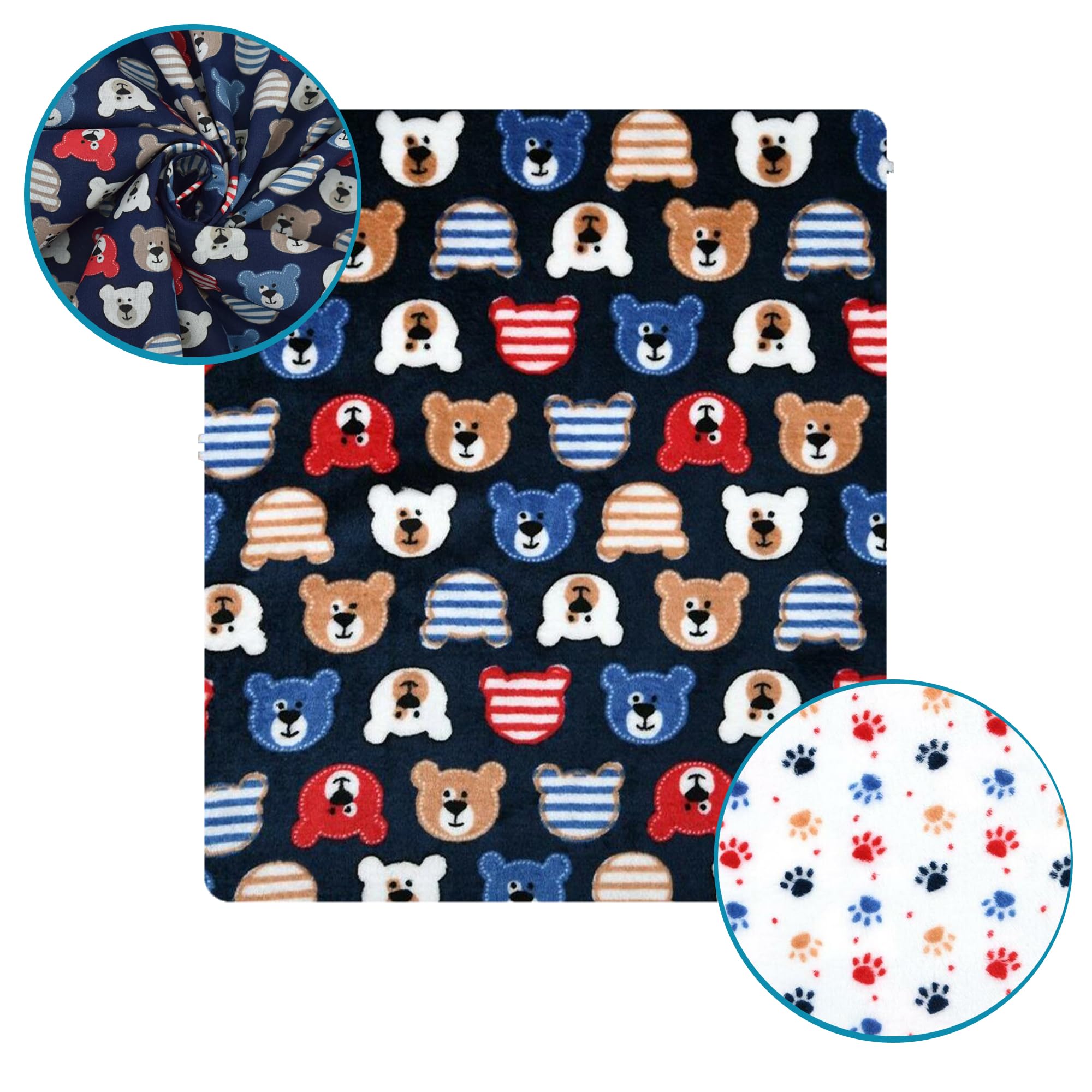 Couette lit bébé à motifs oursons pour des nuits douces et chaleureuses
