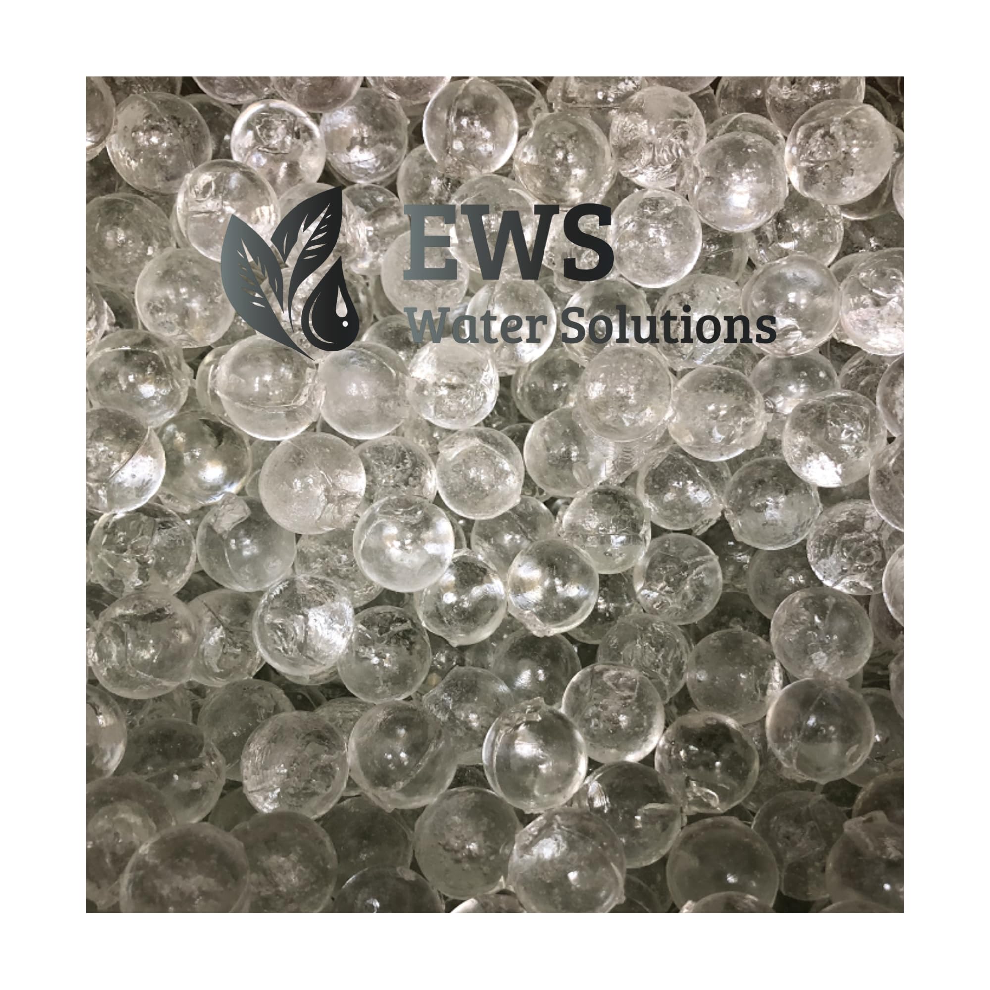 EWS® Ricarica 1 Kg. Polifosfato a Sfere Siliphos (Diametro 2 cm) per Dosatori, Filtri Lavatrice, Lavastoviglie Anticalcare Anticorrosivo | Migliora la Qualità dell'Acqua