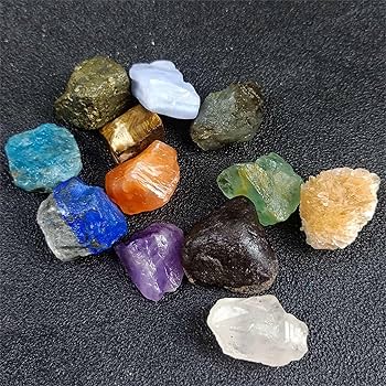 鉱物コレクション Amazon.co.jp: 鉱物識別キット | 鉱物コレクション ボックス,20