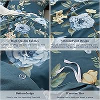 Vista 12 de PHF - Juego de funda de edredón de terciopelo auténtico tamaño individual, juego de funda de edredón ultra suave y transpirable de 2 piezas