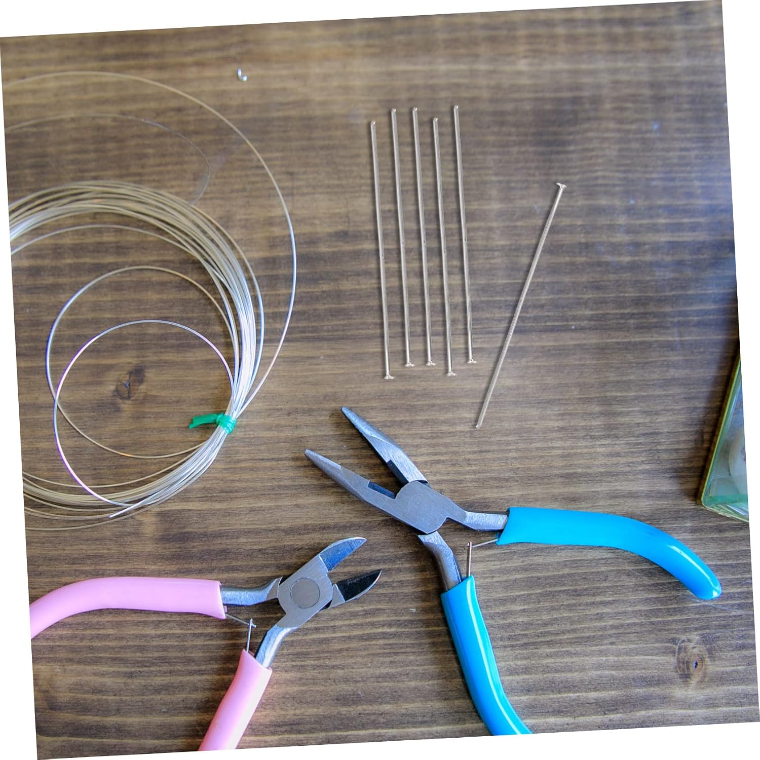 DIY Jewelry Making Head Pins 400pcs Metal Beading Needles for Jewelry Craft Projects