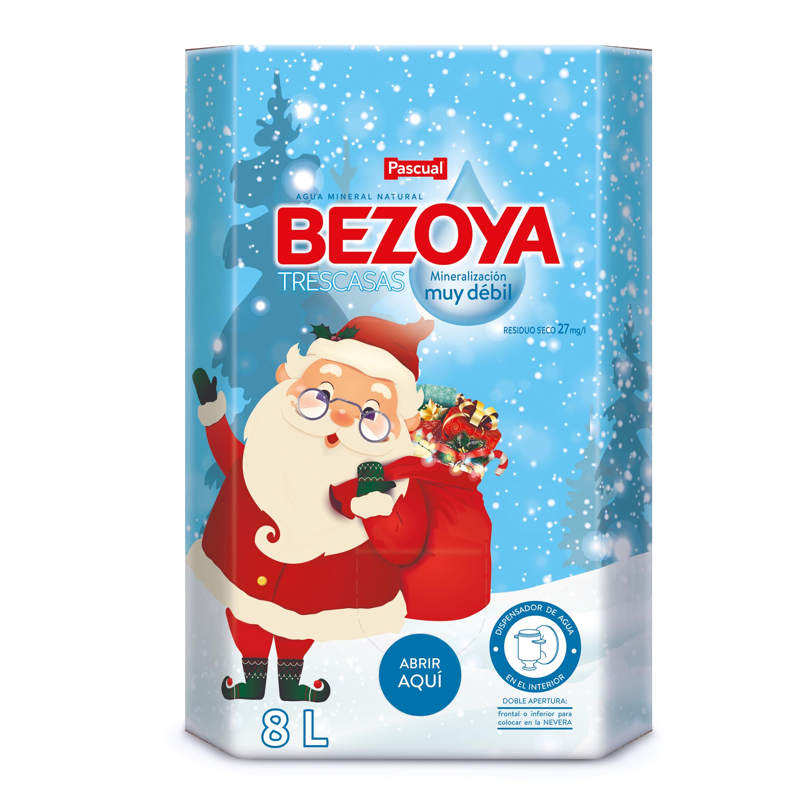 Bezoya Mineral Water Spill-proof cap 8 Liters