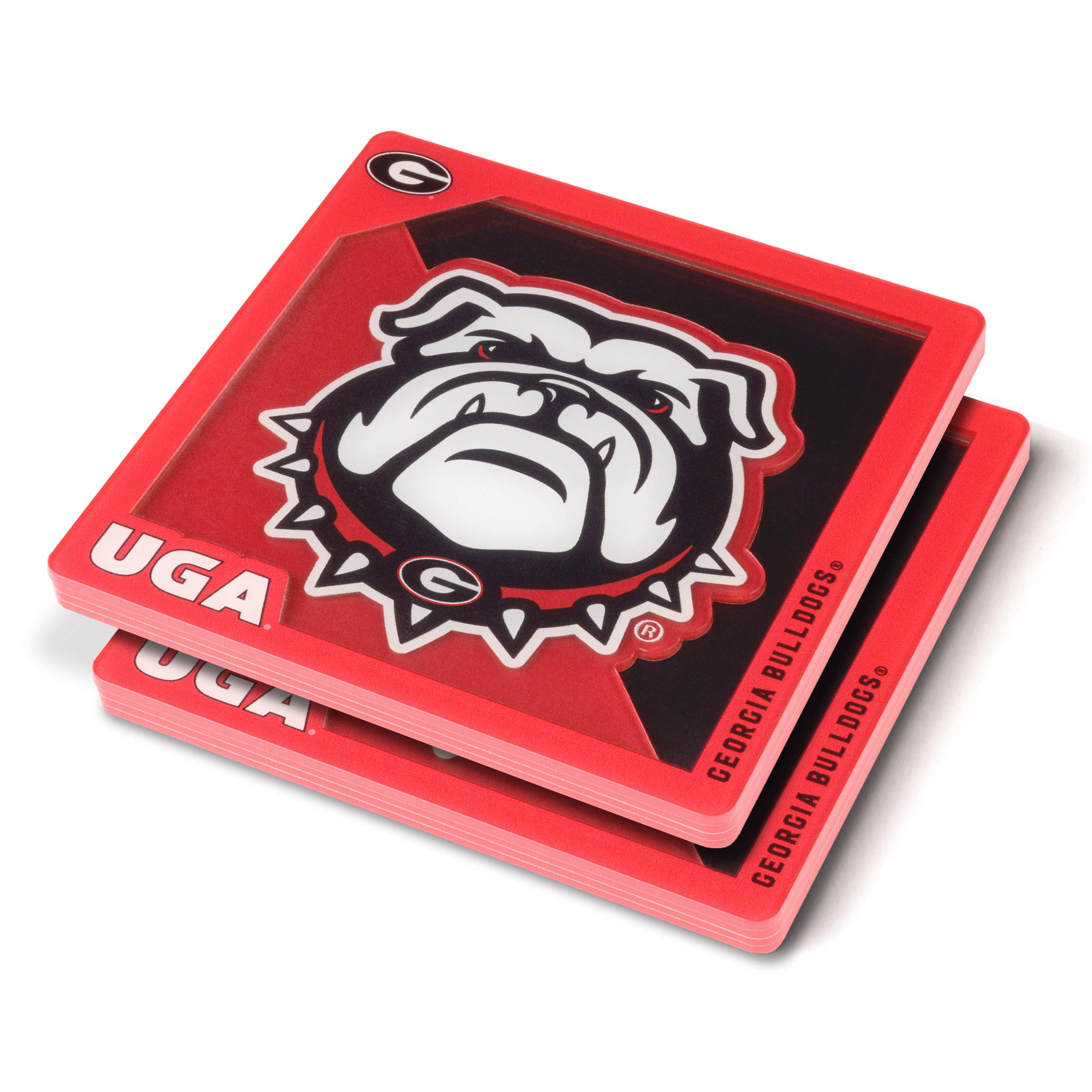 YouTheFan NCAA NCAA 3D Logo Series Coasters
