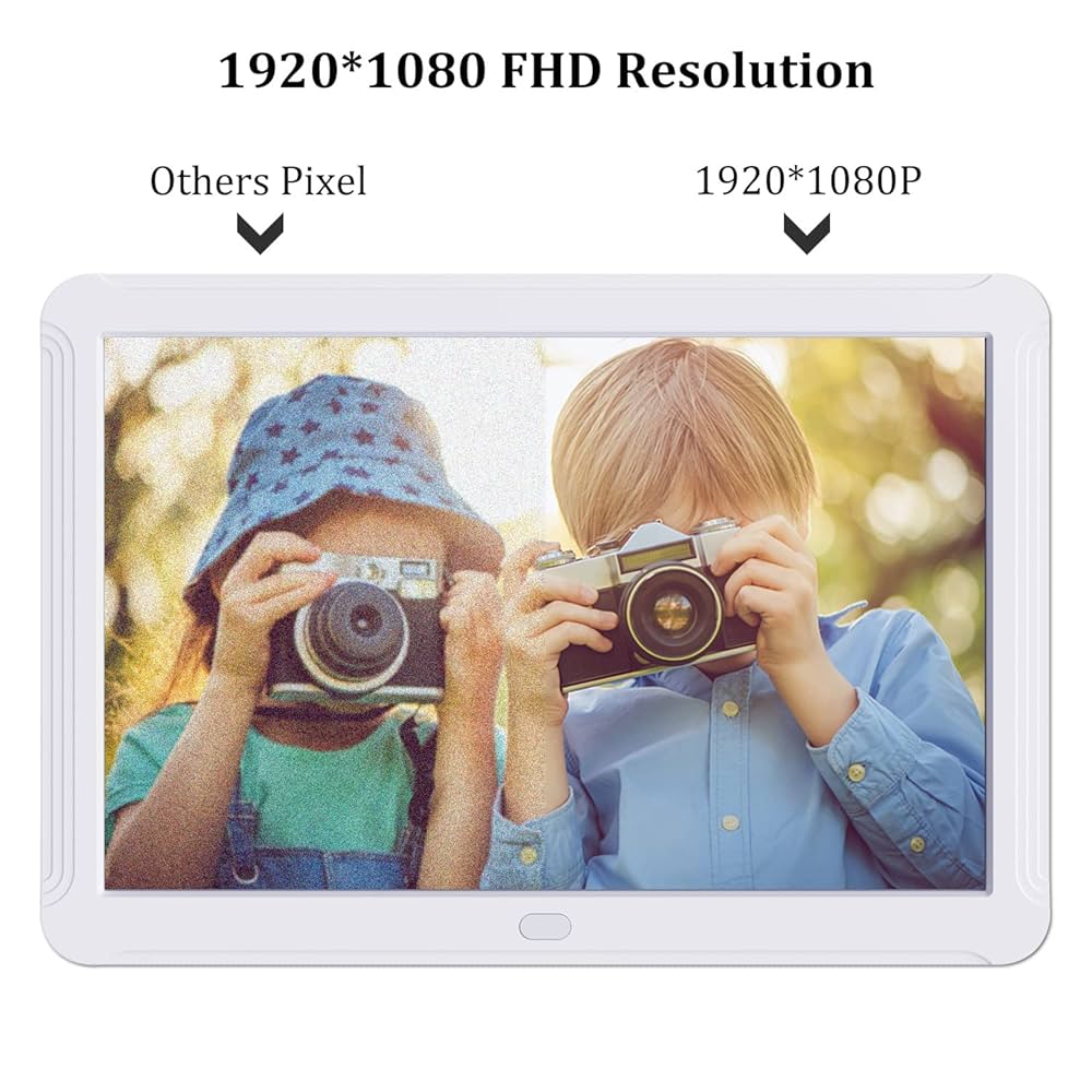 Amazon.com : 1920x1080 8 Inch Digital Picture Frame 16:9 IPS