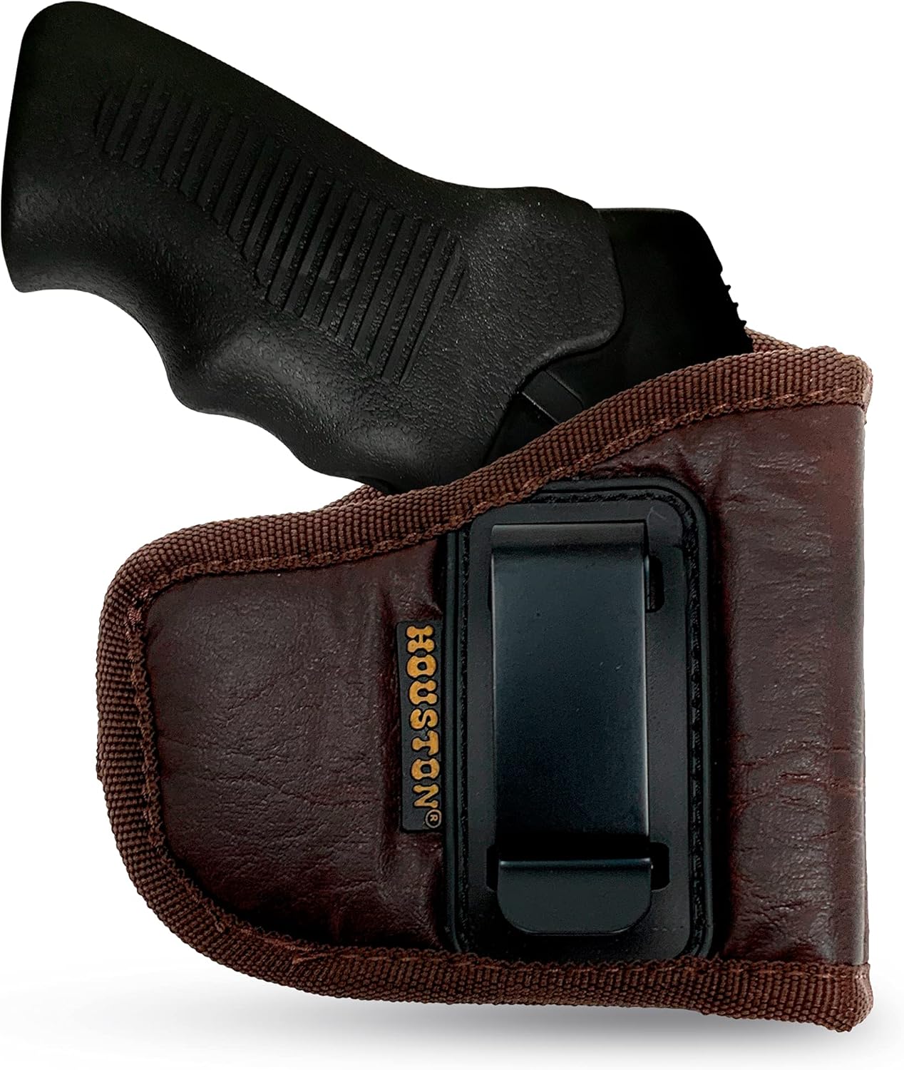 Brown Inside Waistband Gun Holster for Men/Women for S333 Thunderstruck .22 WMR. Eco Leather Concealed Handgun Holster 9mm. Pistol Holsters by Houston Gun Holsters