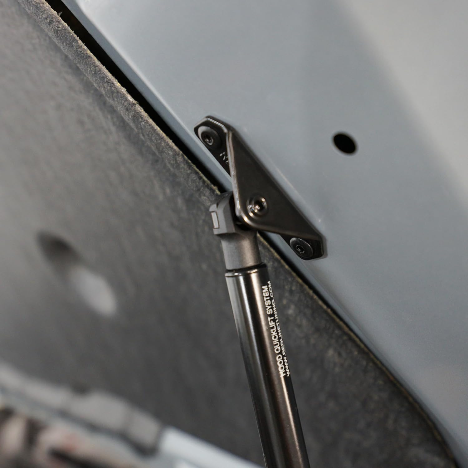 Redline Tuning 21-36007-02 Hood Quicklift Plus System Compatible with Subaru Crosstrek (All Black Components)