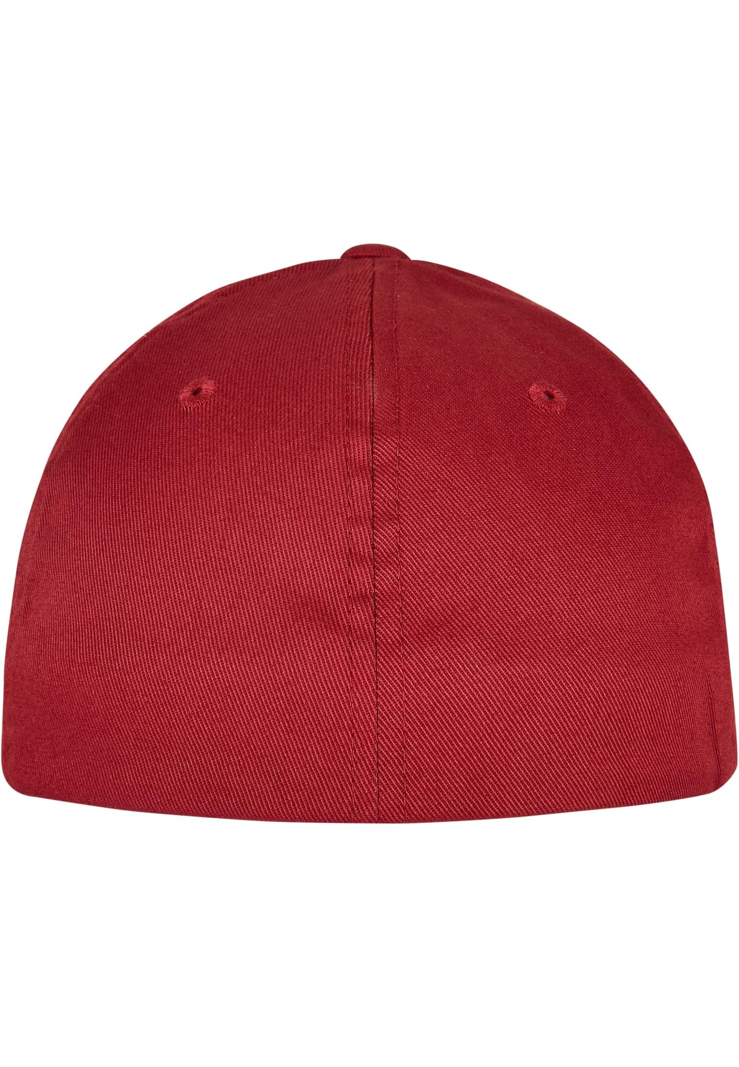 Flexfit Unisex Wooly Combed Baseballkappe, XXL, Rose Brown – Ansicht 2