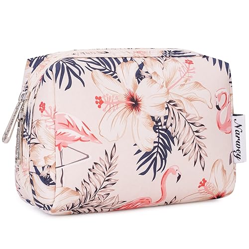 Miniatura 28 de Bolsa de cosméticos Narwey linda bolsa de maquillaje bolsa de viaje bolsa de maquillaje con cierre de cremallera para mujeres y niñas YA-capullos de