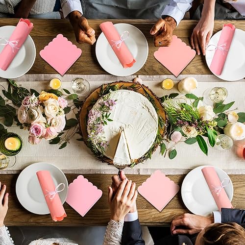 Miniatura 6 de Fulmoon 200 servilletas de cóctel, servilletas de papel desechables para bebidas, para bodas, restaurantes, bares, cenas, suministros de fiesta de