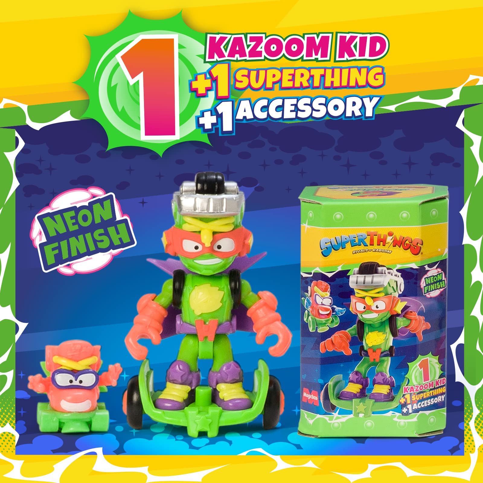 SUPERTHINGS NEON POWER KAZOOM KID