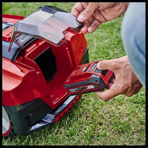 Einhell FREELEXO SMART 750 Power X-Change robot lawnmower (intelligent connection, calculation of mowing hours according to weather, 750 m², second zone mode, with installation kit) - 8
