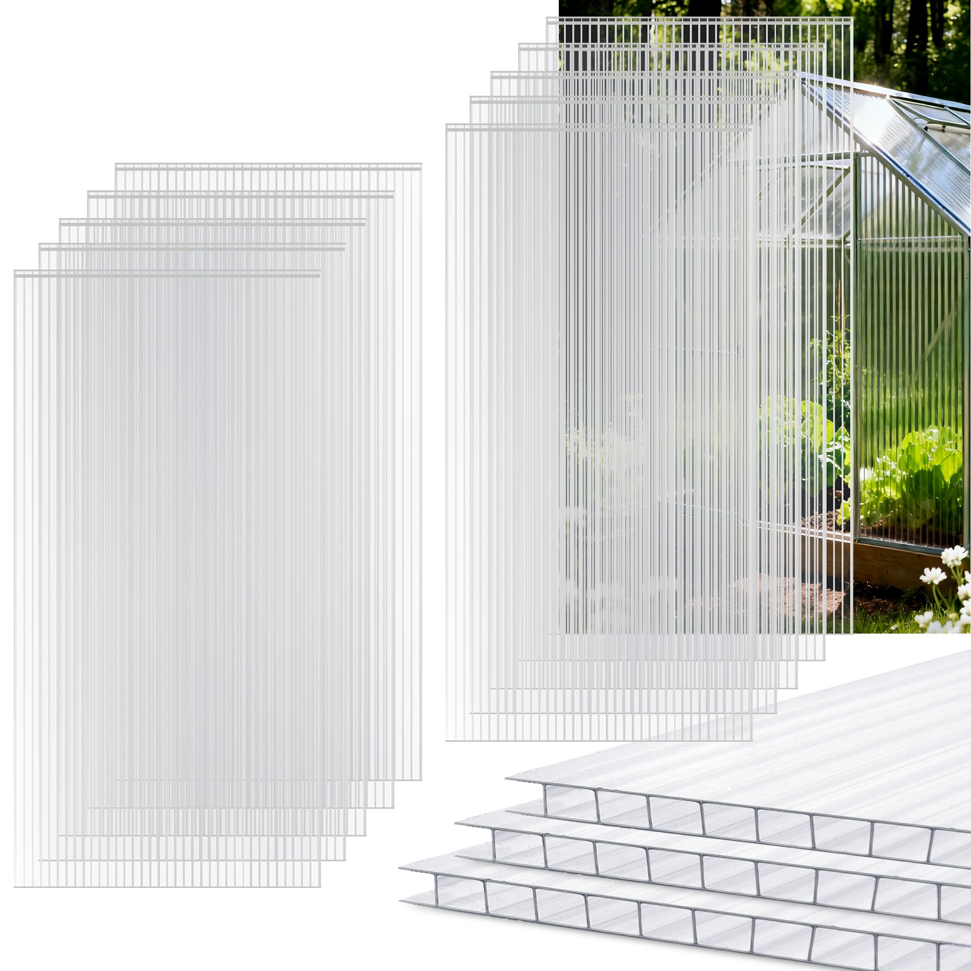 Sinimaka 10 Pack Polycarbonate Panels