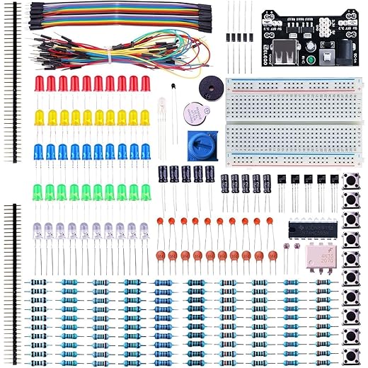 ELEGOO 235-Piece Electronic Starter Kit for Arduino