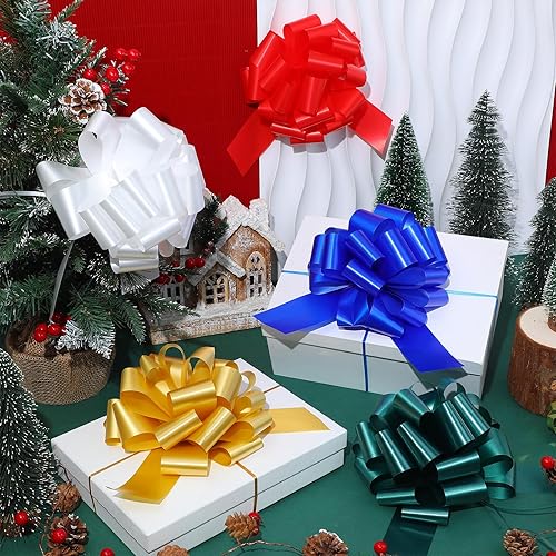 Miniatura 2 de Poen 30 lazos para regalos para envolver regalos, lazos para envolver regalos, lazos para envolver regalos, bolsa de regalo, caja de cesta, regalos