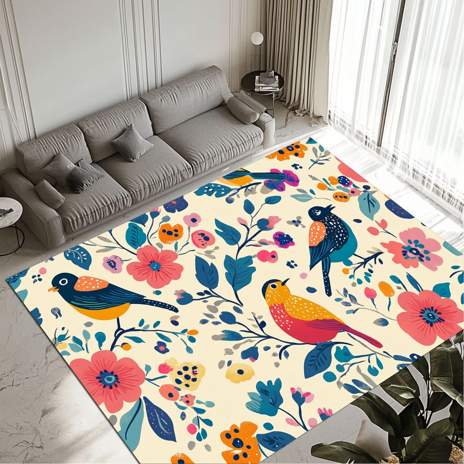Carpet antidérapant 160x230cm lavable contre les taches de cuisine