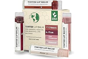 Earth's Daughter Tinted Lip Balm - 4 Pack