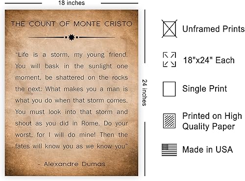 Miniatura 354 de Poster Master Póster de Robert Louis Stevenson - Impresión de The Good and the Evil - Arte de citas de recuperación - Regalo para él, ella -