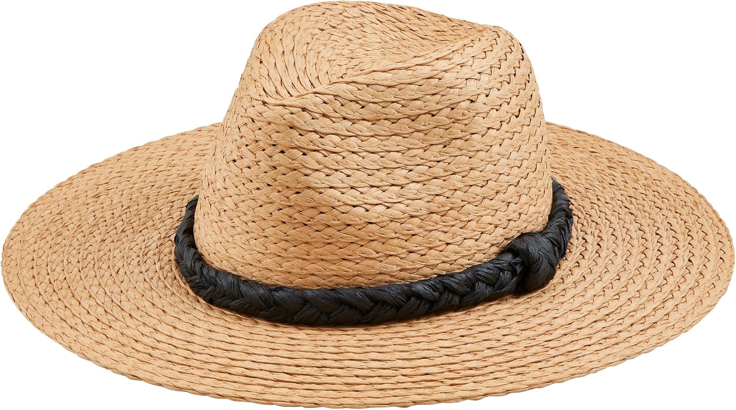 Mud Pie Women's Women's Braided Straw Fedora