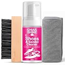 GHAR SHINE Shoe & Sandal Cleaning Foaming Solution (100ml) with Brush & MFC Cloth | White Shoe Cleaner For All Materials | Shoe Cleaning Kit For All Types of Shoe, Sneaker, Men, Women & Kids Footwear gallery image