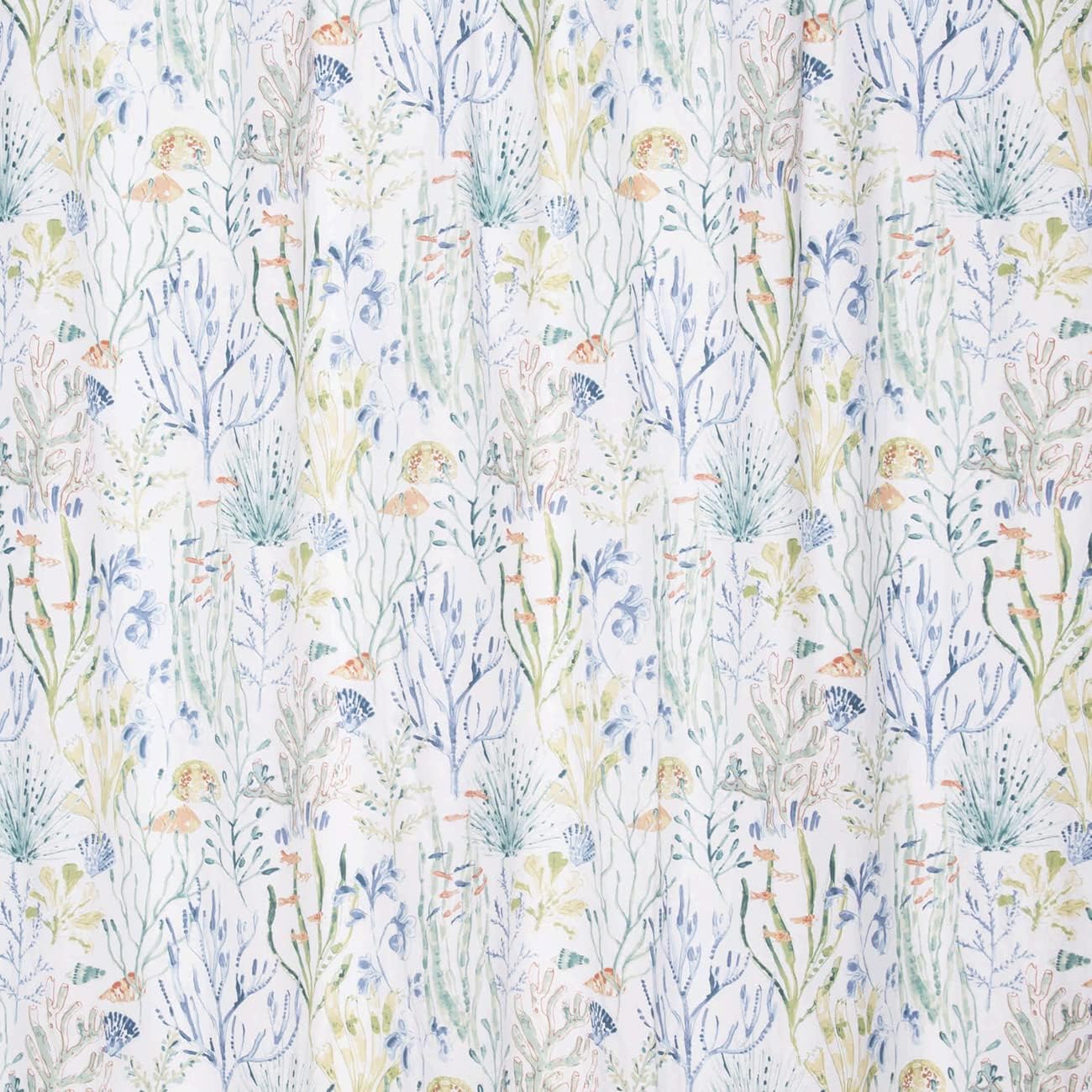 C&F Home Coralie Sound Shower Curtain Blue