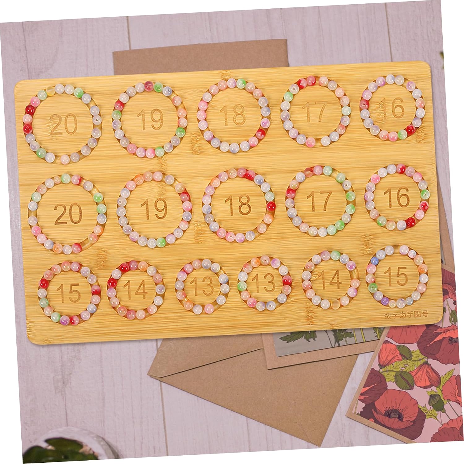 Beaded Plate for Bracelet Making Jewelry Bead Design Board Stable Material for Craft Lovers