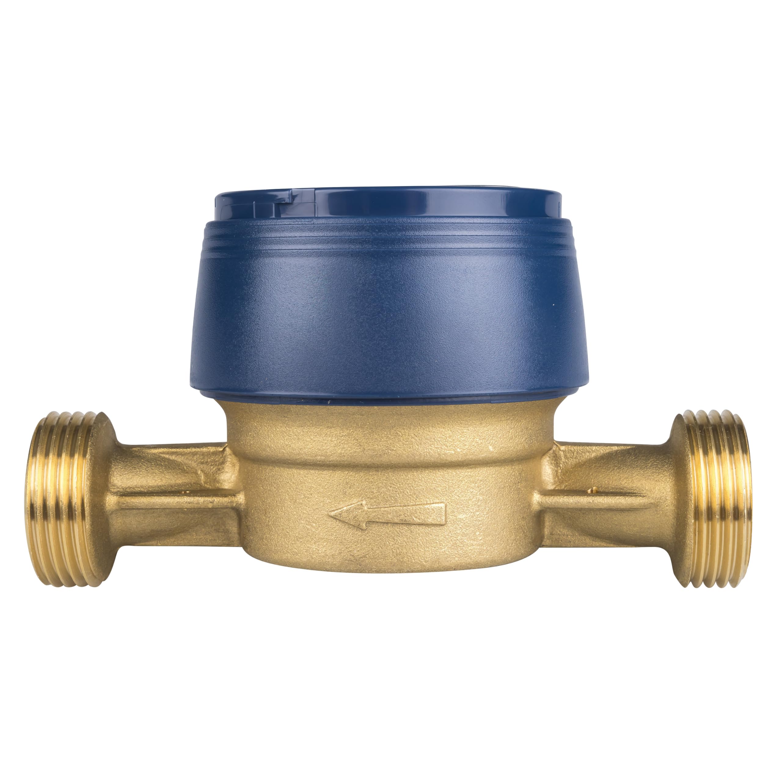 SPEWA Wasserzähler 1 Zoll AG (33 mm) / QN 2,5 Kaltwasser/Bl. 130 mm/Wasseruhr geeicht 2026 / beste Messgenauigkeit Eichung erkennbar in dem Siegel " CE M26 1383" / M26 = 2026