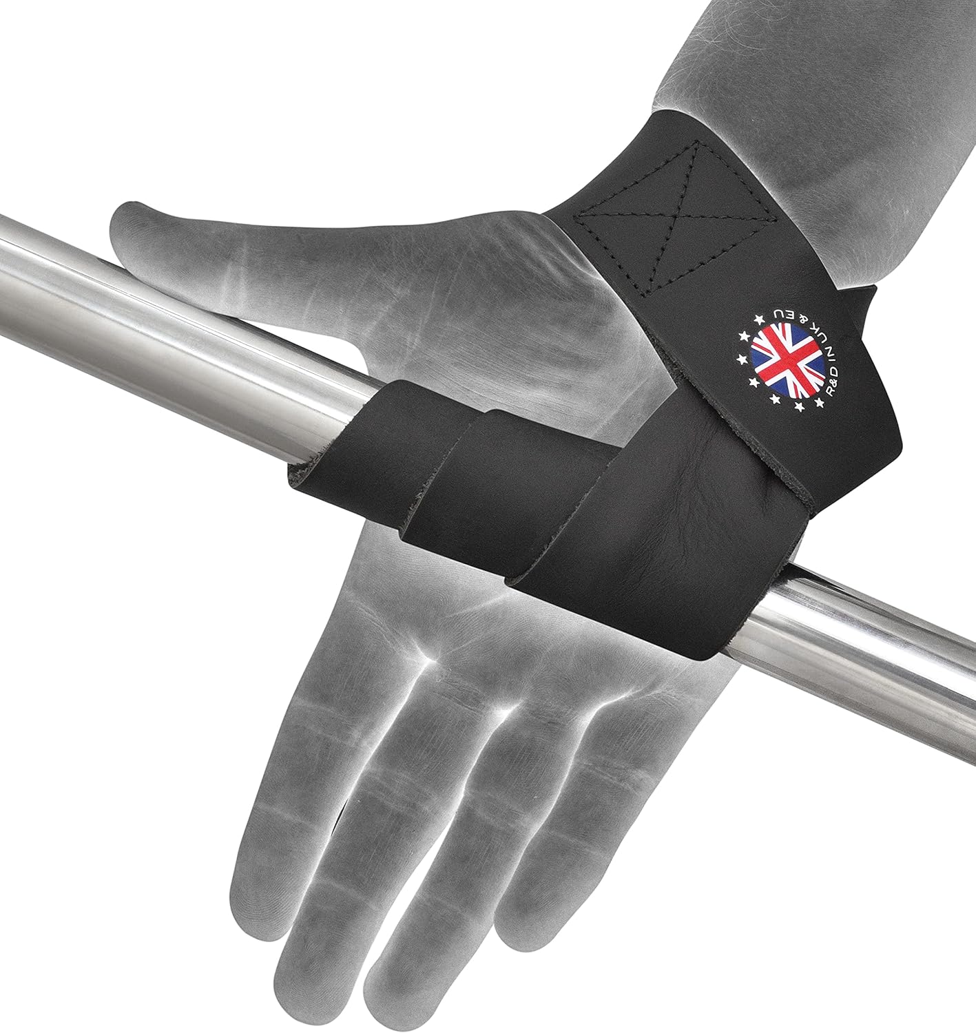 RDX Pro Weight Lifting Wrist Straps, 57CM Cowhide Leather Hand Bar Grip, Deadlifts Powerlifting Bodybuilding Strength Training Workout, Anti-Slip Palm Support, Adjustable Loop, Gym Fitness Equipment : Sports & Outdoors