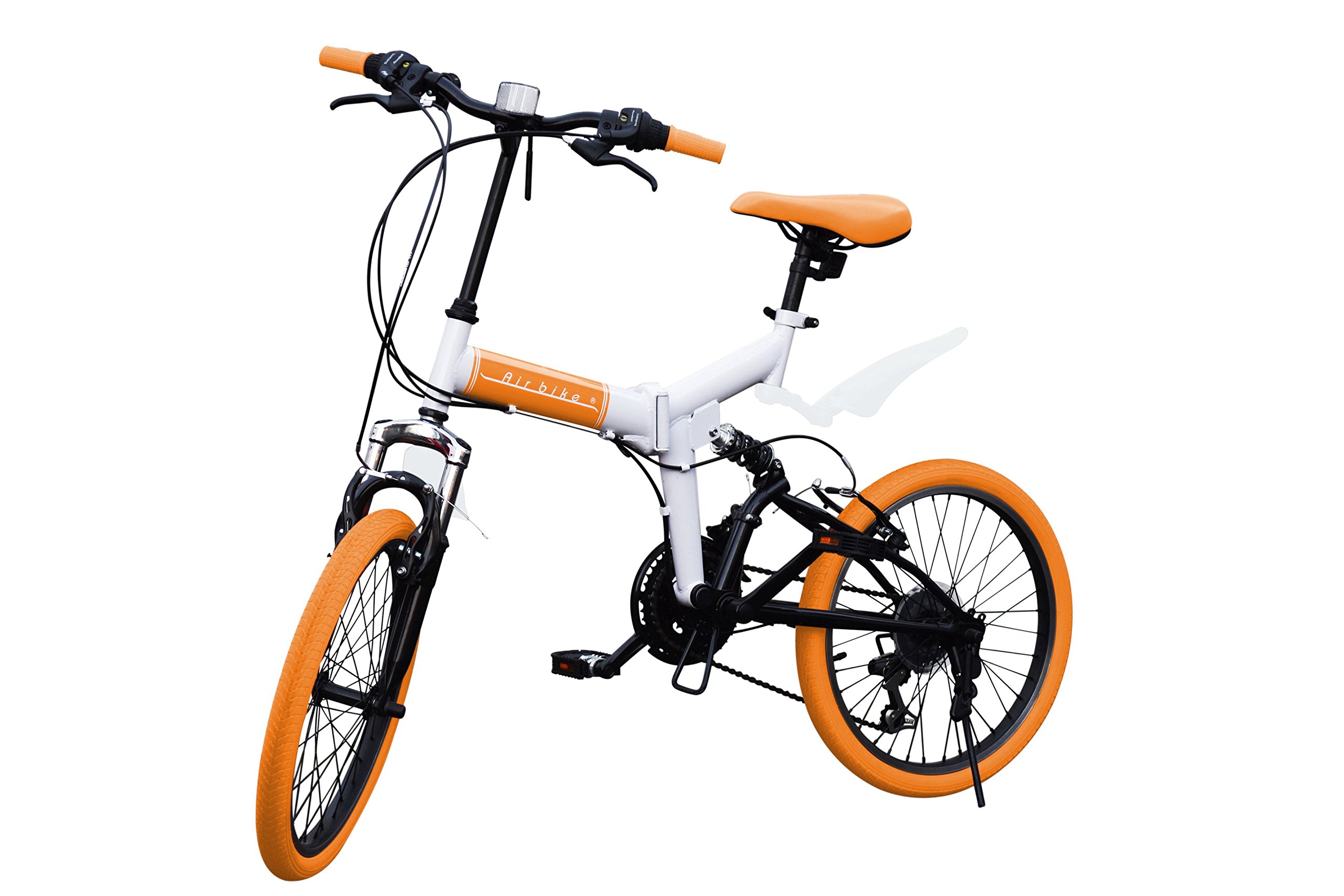 折りたたみ自転車(airbike) Airbike 折りたたみ自転車 ミニベロ 20インチ サスペンション21