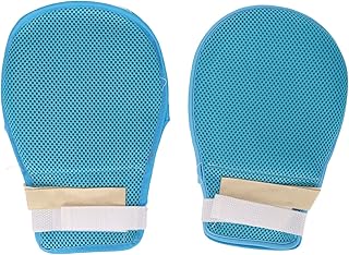 Luva de retenção fixa à mão, luva de retenção de demência macia antiarranhões, luva de retenção de mão confortável e respirável para ajuste de mão para hospital doméstico