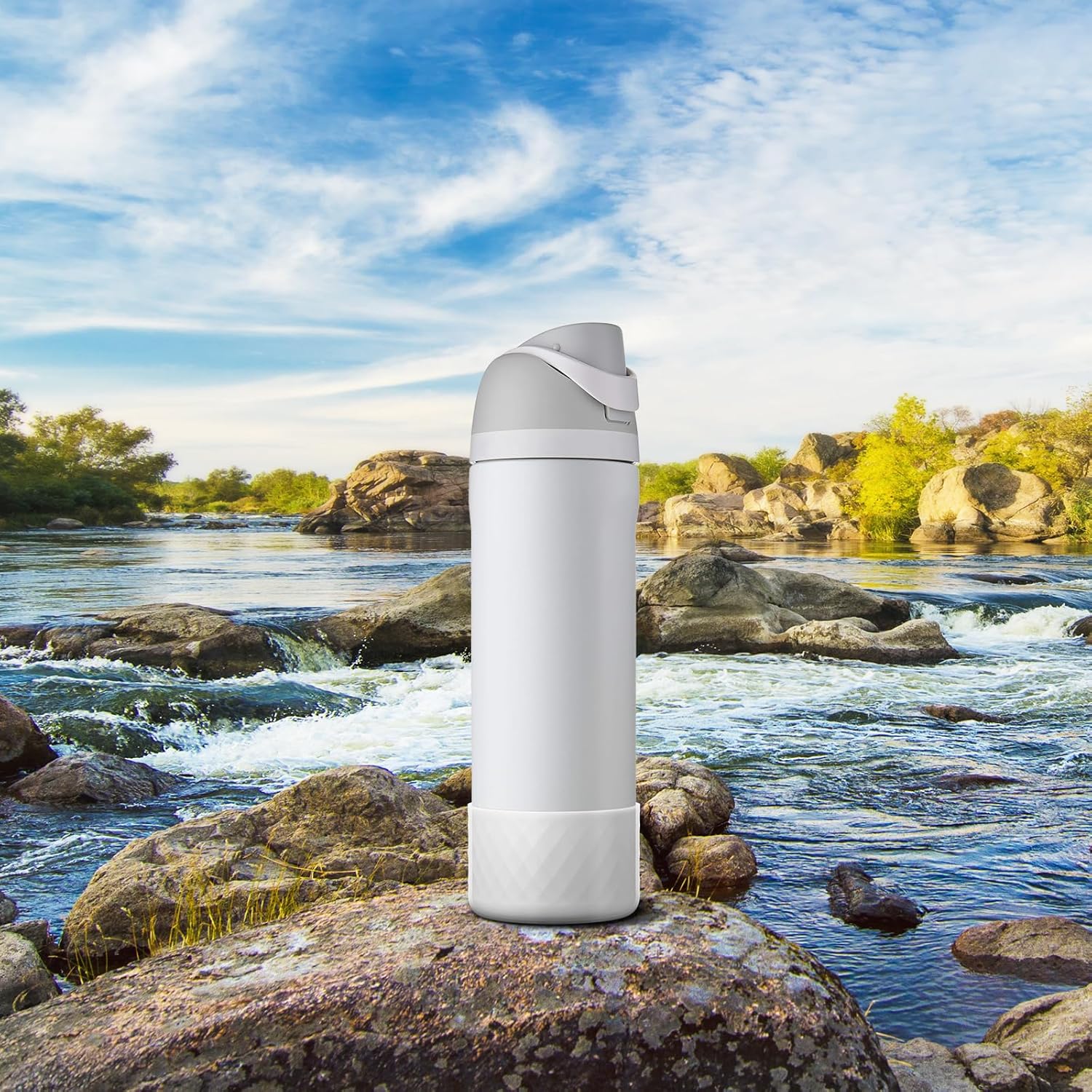 Silicone Boot for Owala Water Bottle 24 oz 32 oz 40 oz, Anti-Slip Protective Sleeve for FreeSip/Twist/Flip Stainless Steel Water Bottles Accessories - Image 6