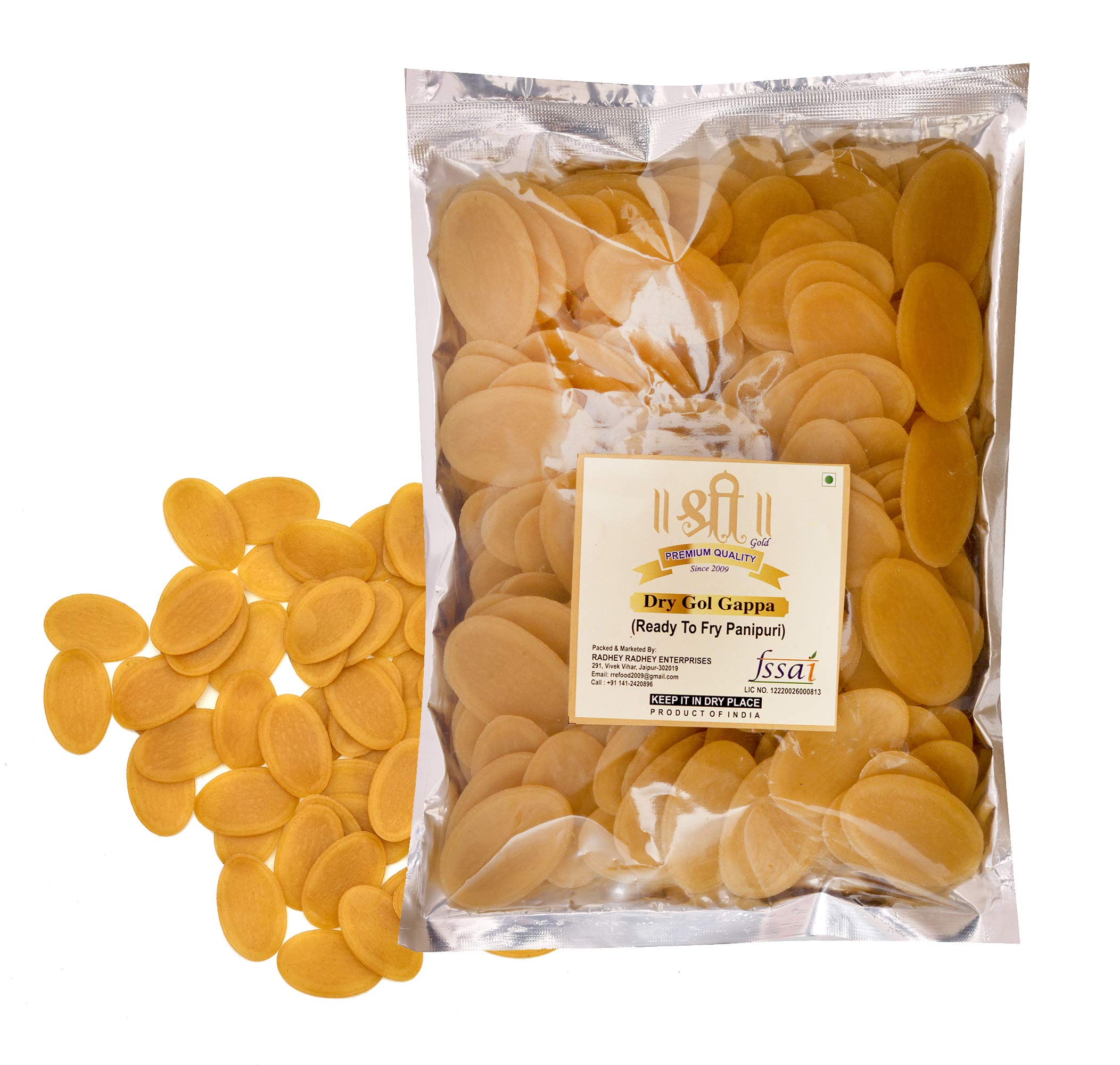 See full amazon price history chart for Shree Gold Instant pani Puri papad / Dry GOL gappa Fryums 1000 g Shree Gold Instant pani Puri papad / Dry GOL gappa Fryums 1000 g (B09764YT64) Amazon Price History, Amazon Price Tracker