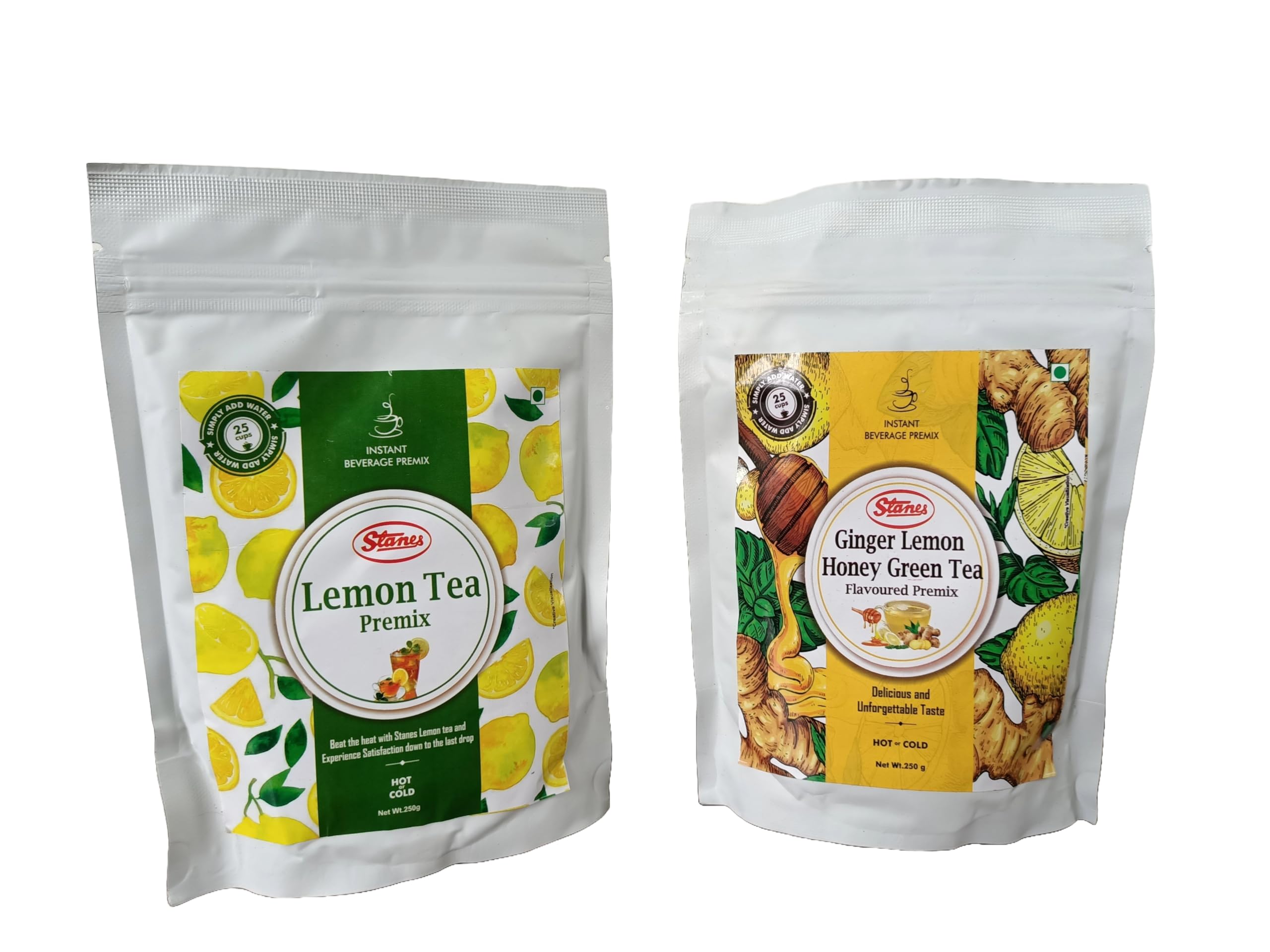 STANES Lemon Tea Premix 250 g | Ginger Lemon Honey Green Tea 250 g | Pack of 2 | Total 500 g | Beat the heat with Stanes Lemon Tea | Delicious and Unforgettable Taste (B0CMNJ774P) Amazon Price History, Amazon Price Tracker