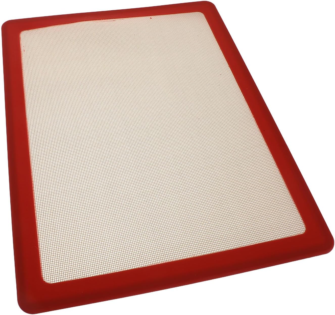 Ciieeo Non-stick Silicone Baking Mat with Iron Frame for Heavy Duty Baking Reusable Oven Silicone Mat for Dough Rolling and Daily Family Cooking