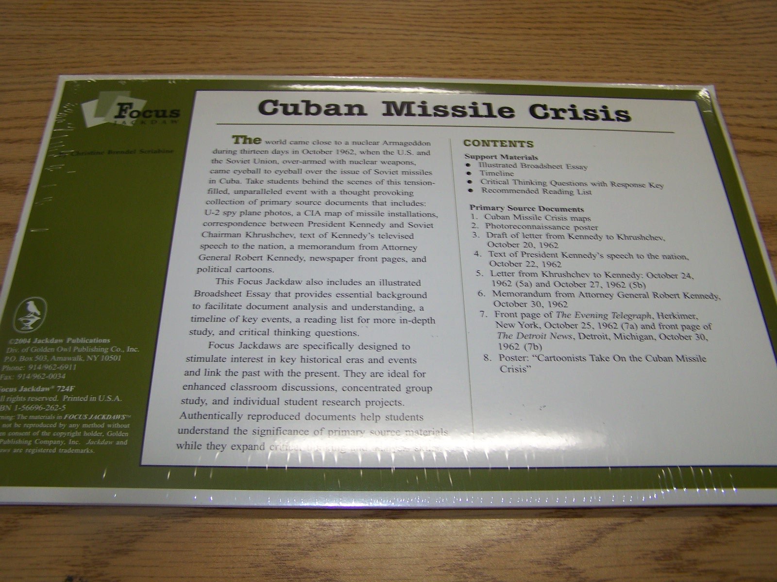 Cuban Missle Crisis (Focus)