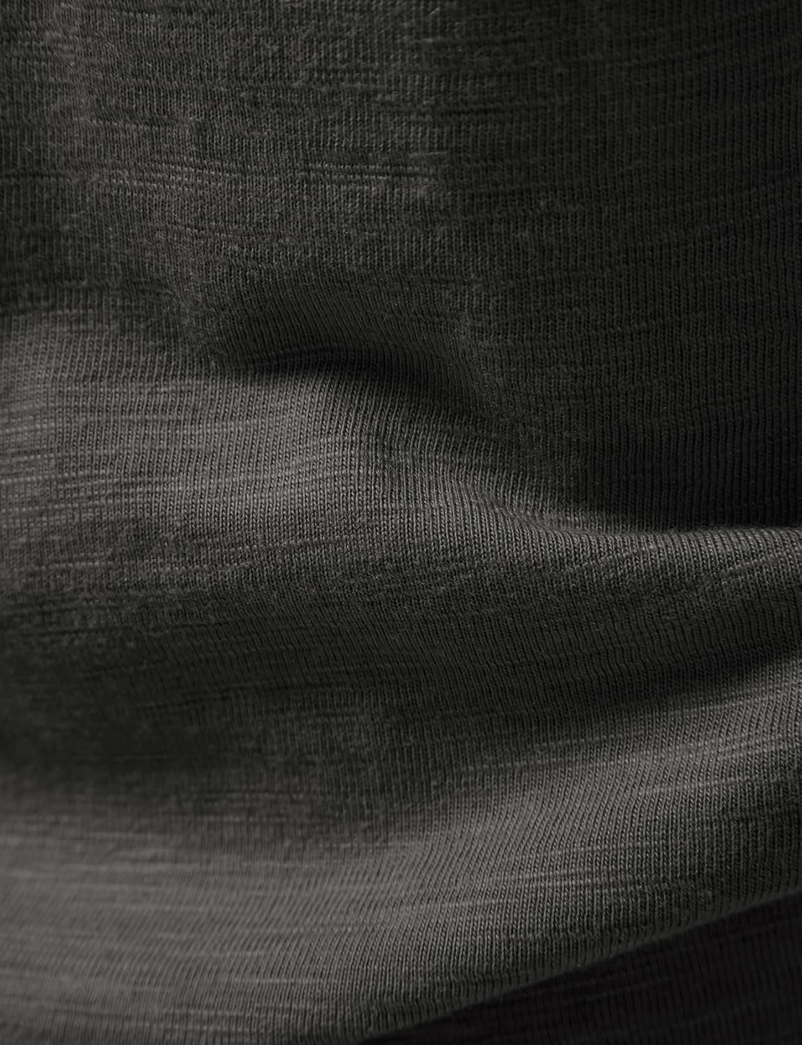 JEMITOP Men's Stretchy Short Sleeve Henley T-Shirt Casual Cotton 2 Buttons Notch Neck Tee Shirts - Image 5