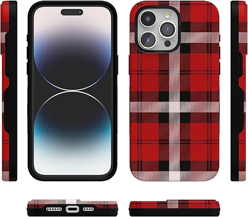 Vista 1248 de Casely Funda para iPhone 15 Pro Max Jardín Secreto Flores mixtas Funda atrevida Compatible con MagSafe y botón de acción Secret Garden