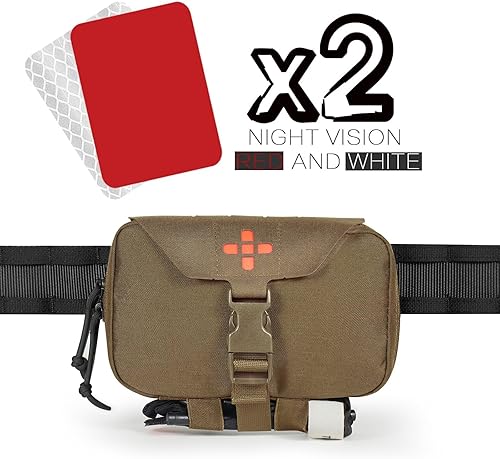 Miniatura 4 de Ifak Pouch-Rapid Deployment Tactical MOLLE Trauma Kit Bolsas de despliegue rápido, organizador de primeros auxilios médicos de liberación rápida con