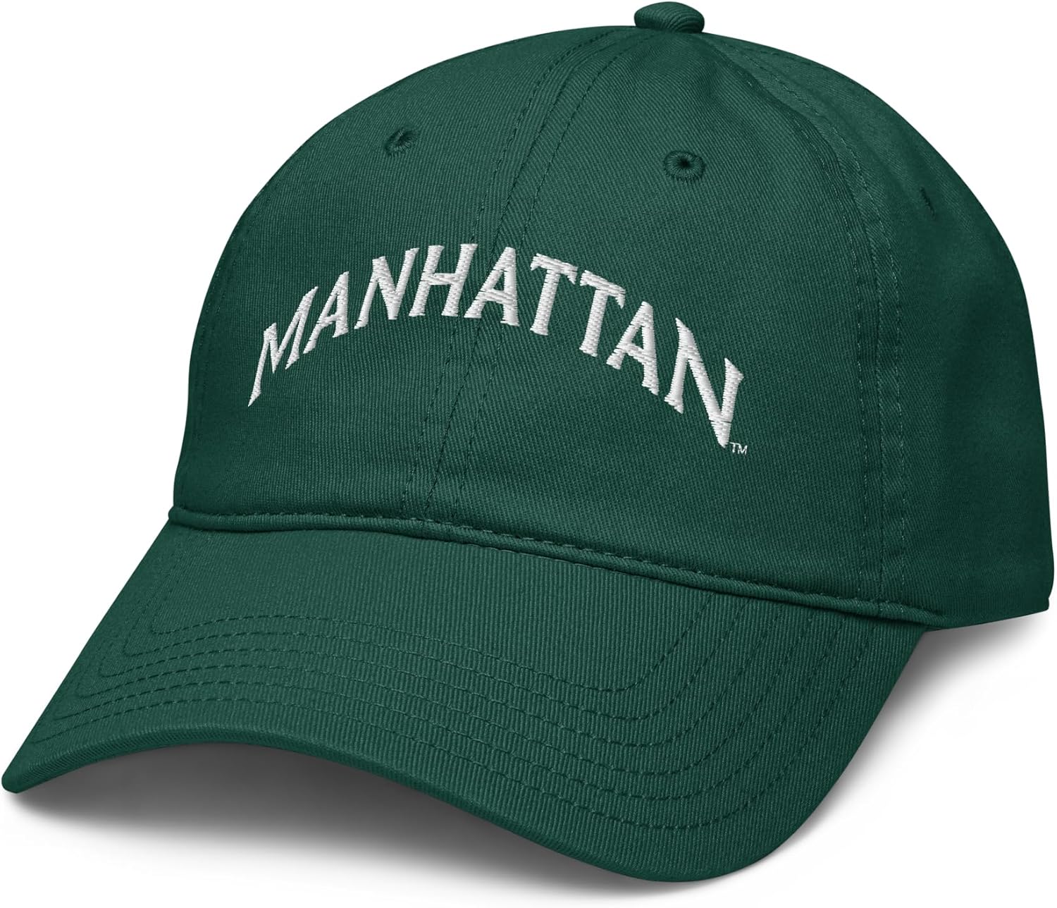Manhattan Jaspers Arch Officially Licensed Adjustable Baseball Hat
